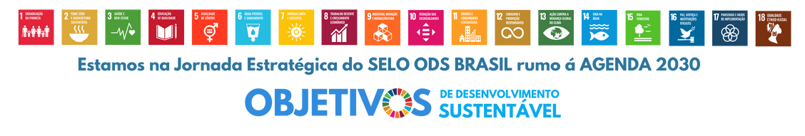 Assinatura ODS - 18 objetivos